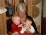 Juledag 2004 med bedstemor og Ronja
